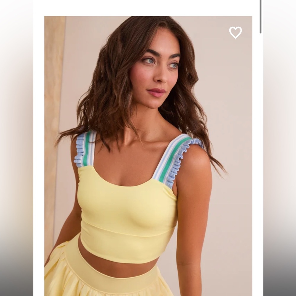 Altar'd State all along ruffle tank